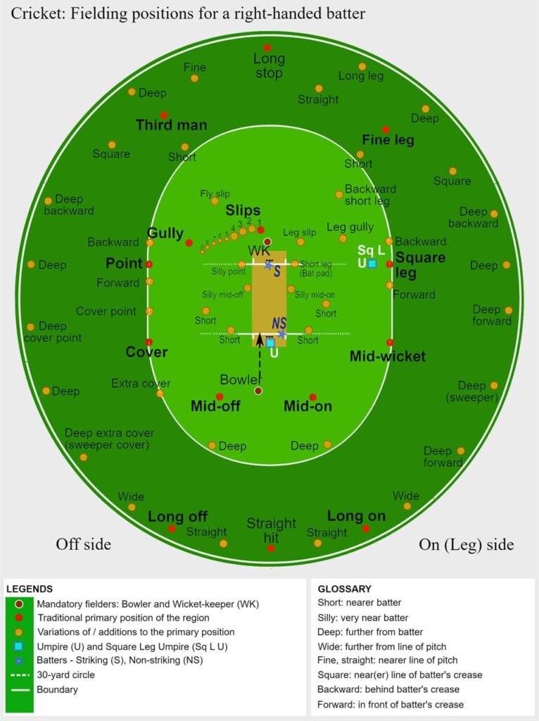 All Cricket Positions