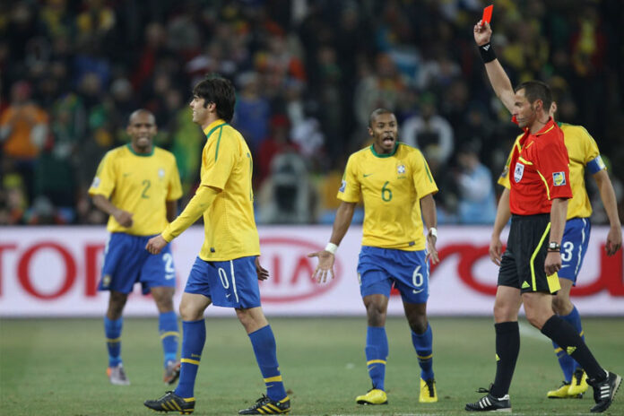 Yellow and Red Card in Soccer