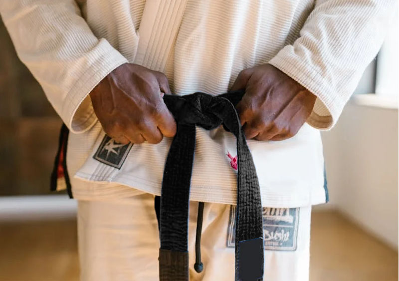 Black Belt in Jiu Jitsu Belt Ranks