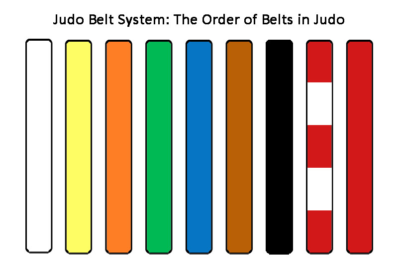 Judo Belt System: The Order of Belts in Judo